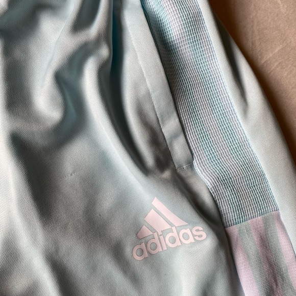 Adidas Kids Tiro Sky Blue Joggers/ Track Pants - Picture 4 of 8